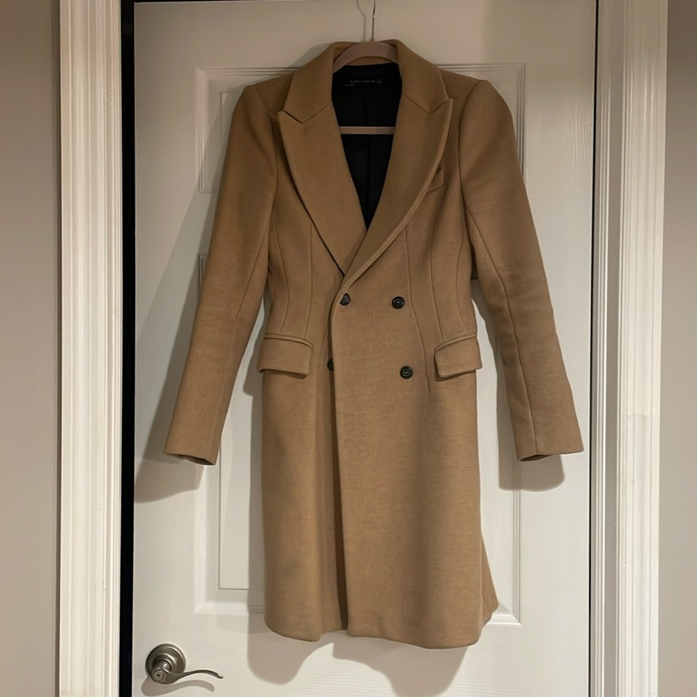 Zara double breasted coat